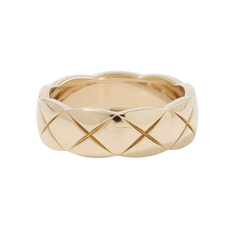 シャネル リング ココクラッシュ コレクション ミディアムモデル MM K18YGイエローゴールド リングサイズ56 J10571 ジュエリー