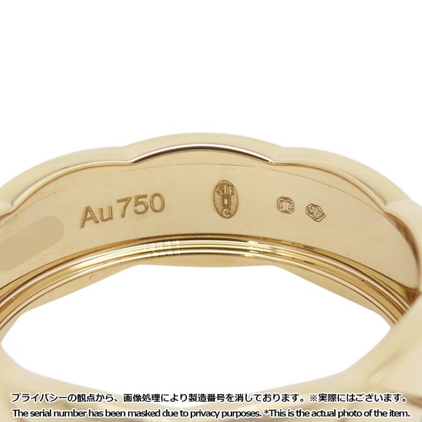 シャネル リング ココクラッシュ コレクション ミディアムモデル MM K18YGイエローゴールド リングサイズ56 J10571 ジュエリー