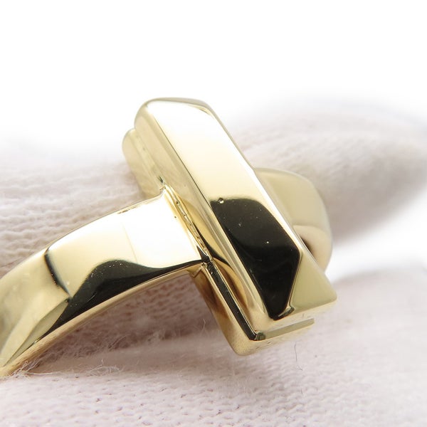 ティファニー リング Tワン リング K18YGイエローゴールド リングサイズ約15号 Tiffany&Co. 指輪 ジュエリー