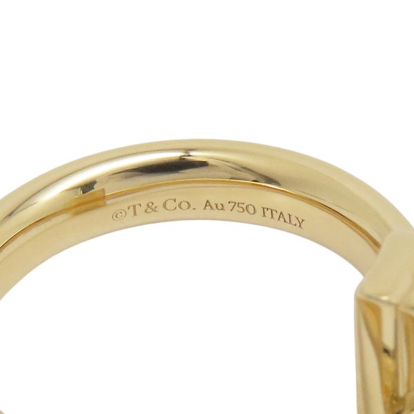 ティファニー リング Tワン リング K18YGイエローゴールド リングサイズ約15号 Tiffany&Co. 指輪 ジュエリー