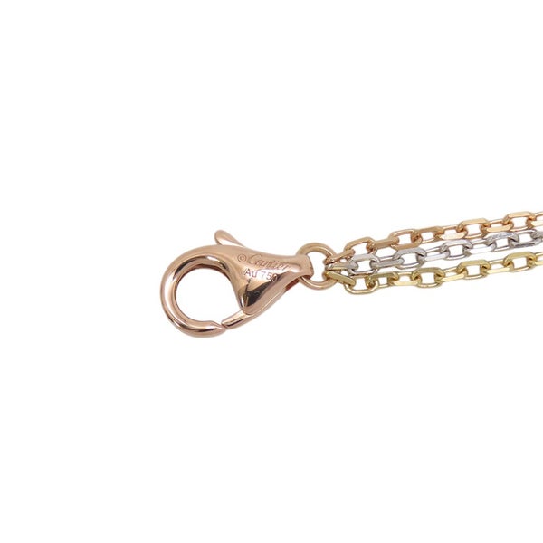 カルティエ ネックレス トリニティ スリーカラー チェーン ネックレス K18YG/K18PG/K18WG B7058800 Cartier