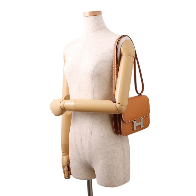 エルメス ミニ コンスタンス3 ミロワール ゴールド/シルバー金具 エプソン K刻印