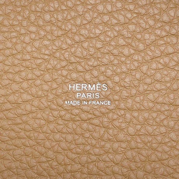 エルメス ハンドバッグ ピコタンロックPM ビスキュイ/シルバー金具 トリヨンクレマンス K刻印