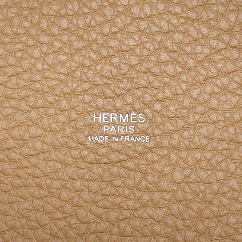 エルメス ハンドバッグ ピコタンロックPM ビスキュイ/シルバー金具 トリヨンクレマンス K刻印
