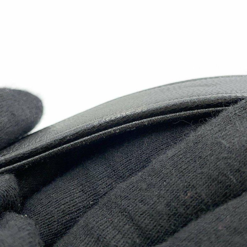 シャネル チェーンショルダーバッグ マトラッセ ココマーク ボーイシャネル A67086 CHANEL 黒 白