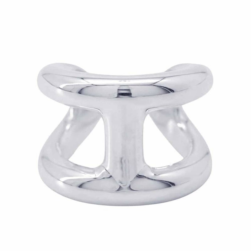 エルメス リング オスモズGM Osmose SV925シルバー リングサイズ50 HERMES 指輪 ジュエリー