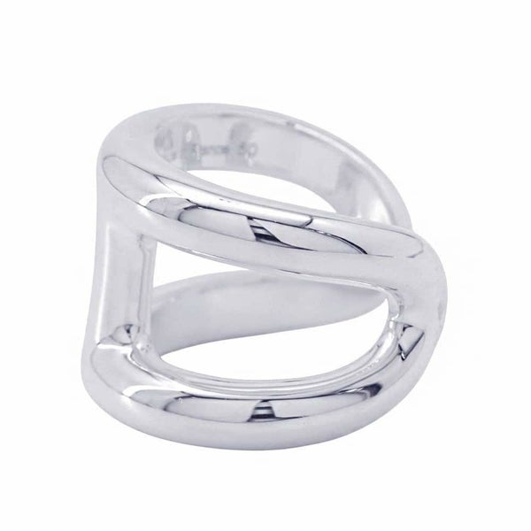 エルメス リング オスモズGM Osmose SV925シルバー リングサイズ50 HERMES 指輪 ジュエリー