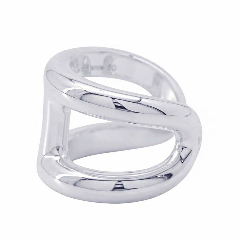 エルメス リング オスモズGM Osmose SV925シルバー リングサイズ50 HERMES 指輪 ジュエリー