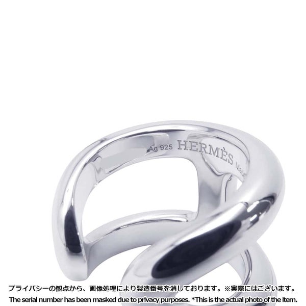 エルメス リング オスモズGM Osmose SV925シルバー リングサイズ50 HERMES 指輪 ジュエリー