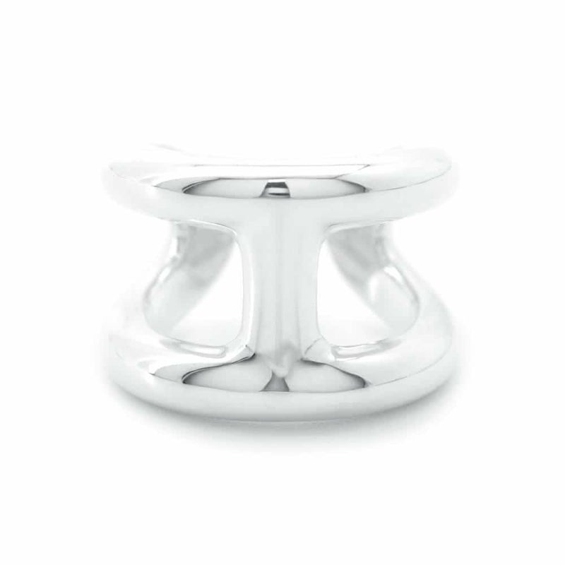 エルメス リング オスモズGM Osmose SV925シルバー リングサイズ52 HERMES ジュエリー 指輪