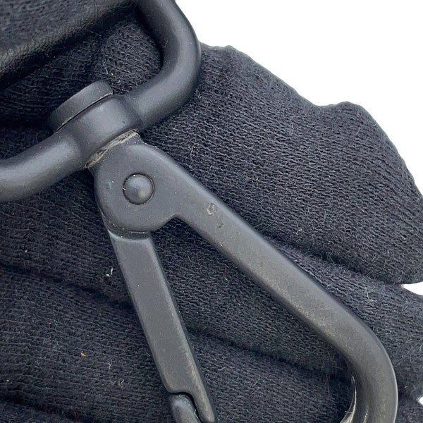 フェンディ ショルダーストラップ ストラップユー FFロゴ キャンバス レザー 8AV444 FENDI 黒