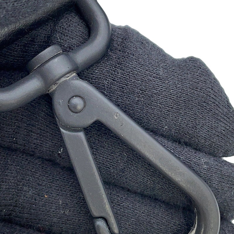 フェンディ ショルダーストラップ ストラップユー FFロゴ キャンバス レザー 8AV444 FENDI 黒