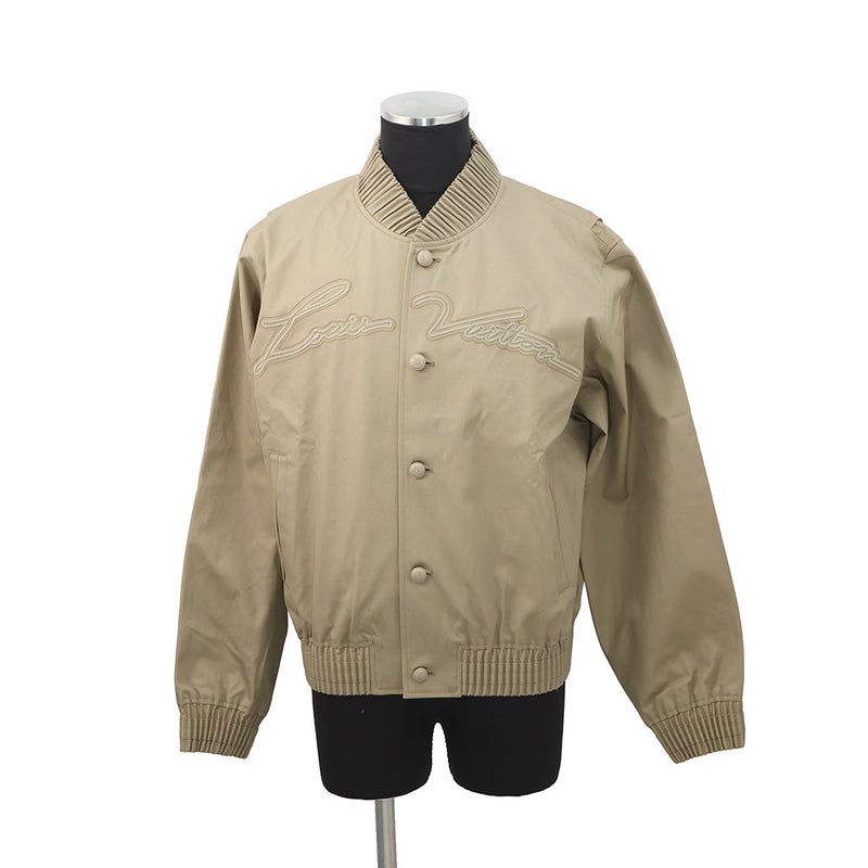 ルイヴィトン ジャケット エンブロイダード ボンバージャケット メンズサイズ48 LOUIS VUITTON アウター