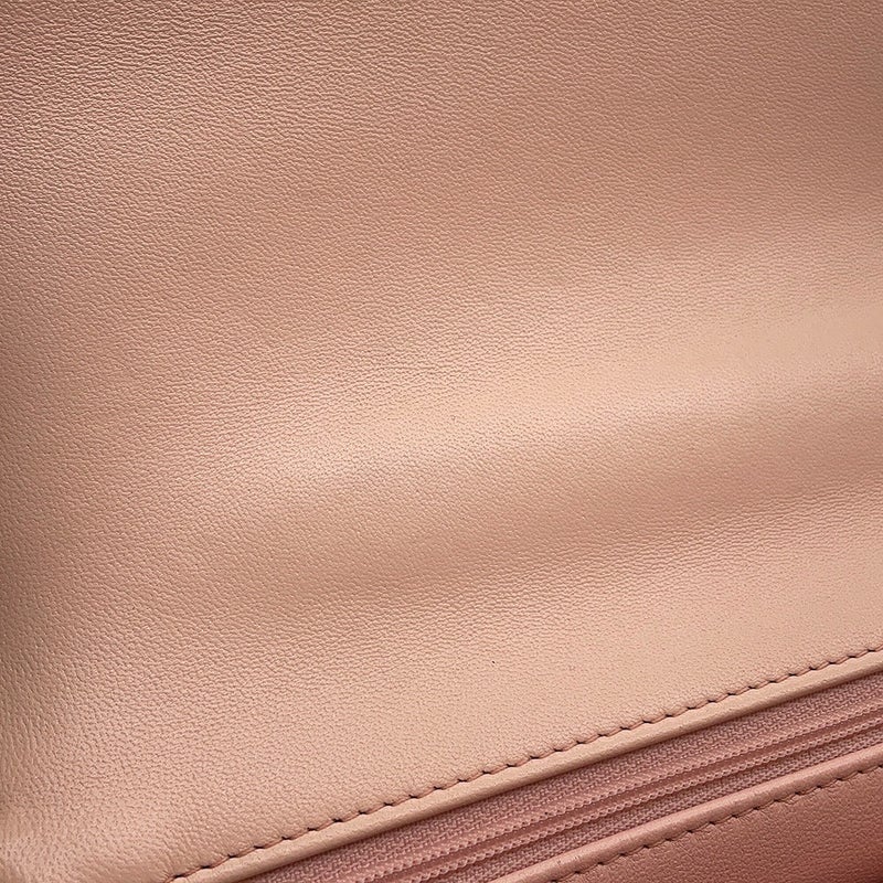 シャネル チェーンショルダーバッグ トップハンドル マトラッセ ココマーク ラムスキン AS4408 CHANEL