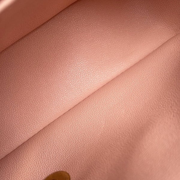 シャネル チェーンショルダーバッグ トップハンドル マトラッセ ココマーク ラムスキン AS4408 CHANEL