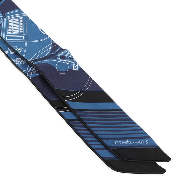 エルメス スカーフ ツイリー エクスリブリス Ex-Libris レザー HERMES シルク 2025春夏