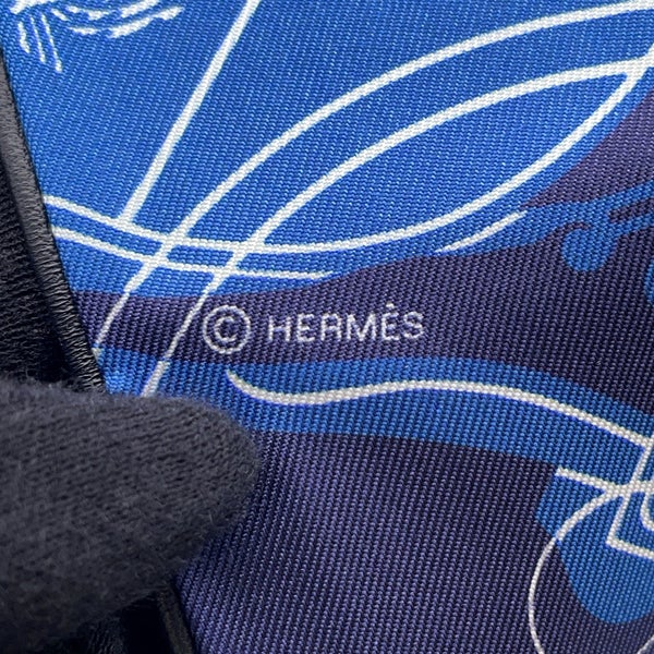 エルメス スカーフ ツイリー エクスリブリス Ex-Libris レザー HERMES シルク 2025春夏