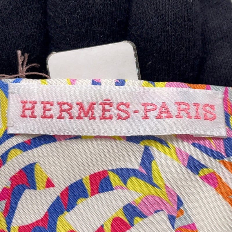 エルメス スカーフ ツイリー マーブルシルク エクスリブリス EX-LIBRIS HERMES シルクツイル 京都マーブル