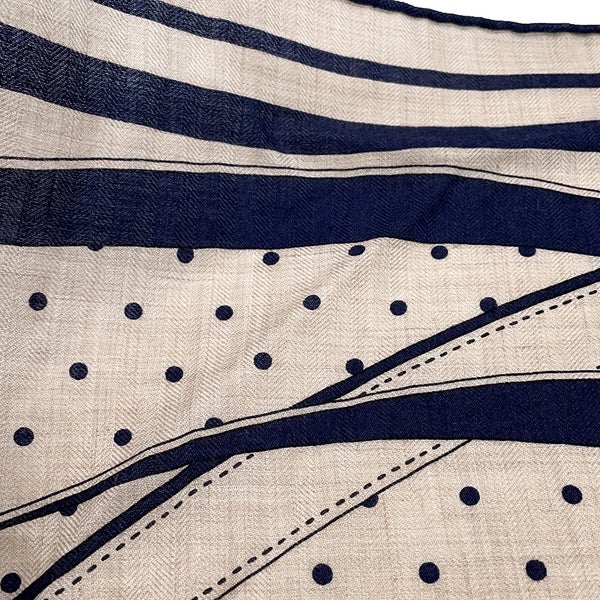 エルメス ストール カレ140 カレジェアン 朝の散歩 La Promenade du Matin HERMES カシミヤ シルク 2023春夏