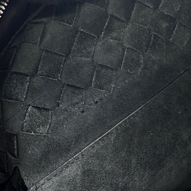 ボッテガヴェネタ リュック イントレチャート バックパック レザー 653118 BOTTEGA VENETA 黒 メンズ