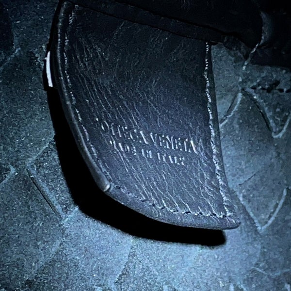 ボッテガヴェネタ リュック イントレチャート バックパック レザー 653118 BOTTEGA VENETA 黒 メンズ