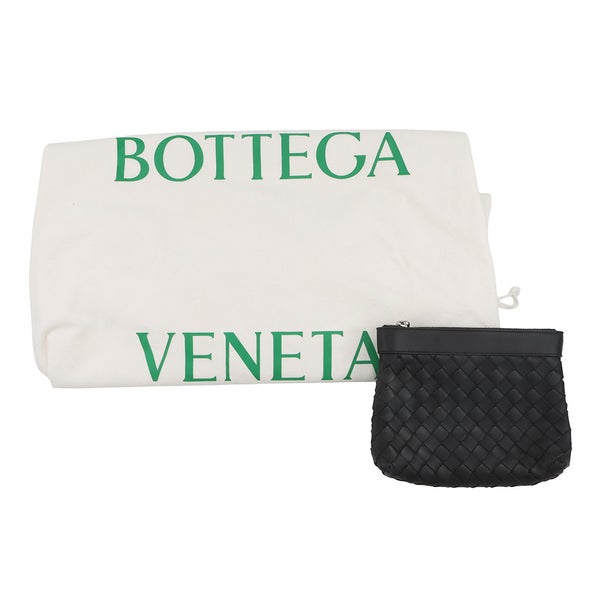 ボッテガヴェネタ リュック イントレチャート バックパック レザー 653118 BOTTEGA VENETA 黒 メンズ