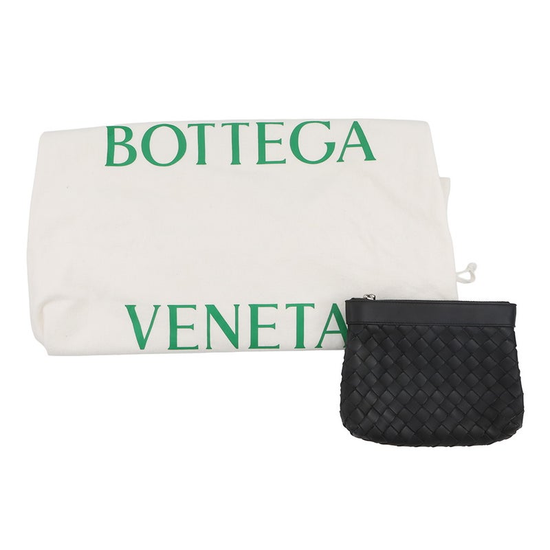 ボッテガヴェネタ リュック イントレチャート バックパック レザー 653118 BOTTEGA VENETA 黒 メンズ