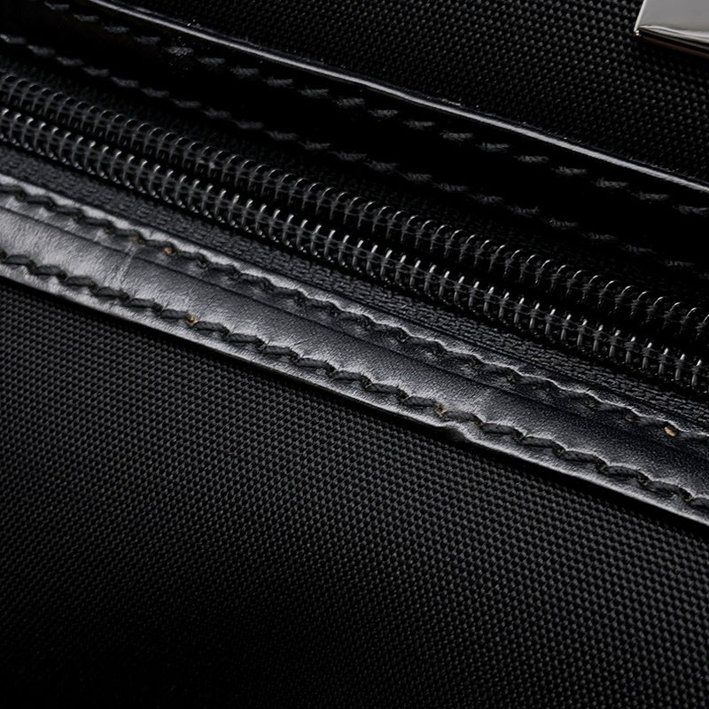 グッチ ボストンバッグ ロゴ ナイロンキャンバス 114674 GUCCI ２wayショルダー 旅行バッグ 黒