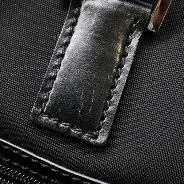 グッチ ボストンバッグ ロゴ ナイロンキャンバス 114674 GUCCI ２wayショルダー 旅行バッグ 黒