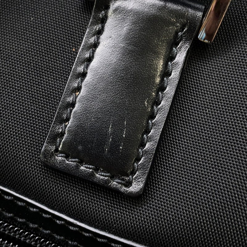 グッチ ボストンバッグ ロゴ ナイロンキャンバス 114674 GUCCI ２wayショルダー 旅行バッグ 黒