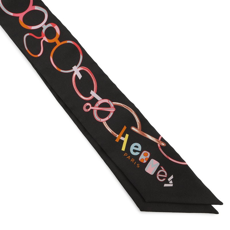 エルメス スカーフ ツイリー ド・レ・ブックル Do Re Boucles HERMES シルク 2023春夏