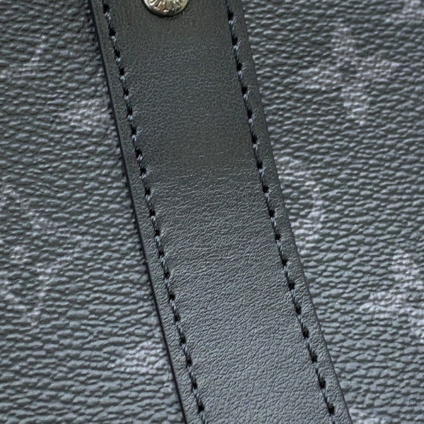 ルイヴィトン ハンドバッグ モノグラム・エクリプス リバース キーポル・バンドリエール 35 M46655 2way ショルダー 黒 ブラック