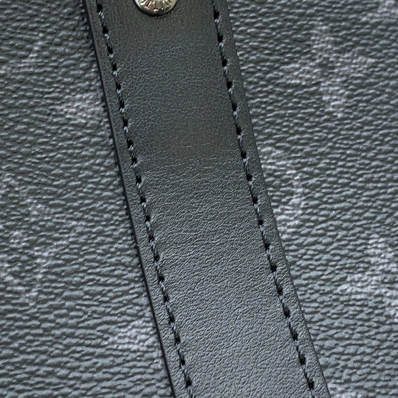 ルイヴィトン ハンドバッグ モノグラム・エクリプス リバース キーポル・バンドリエール 35 M46655 2way ショルダー 黒 ブラック