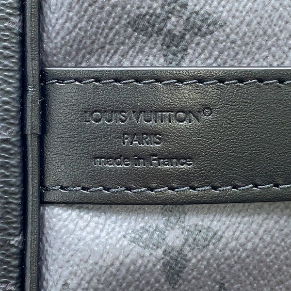 ルイヴィトン ハンドバッグ モノグラム・エクリプス リバース キーポル・バンドリエール 35 M46655 2way ショルダー 黒 ブラック