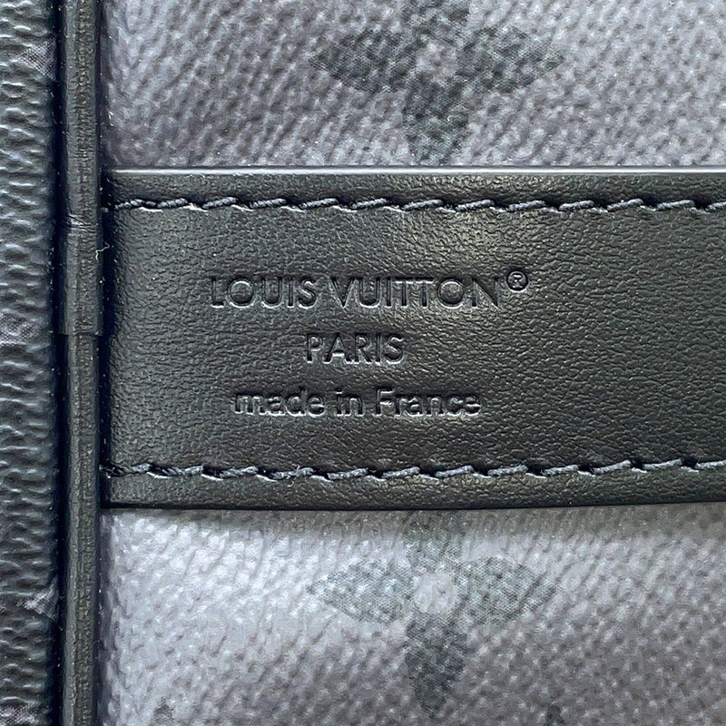 ルイヴィトン ハンドバッグ モノグラム・エクリプス リバース キーポル・バンドリエール 35 M46655 2way ショルダー 黒 ブラック