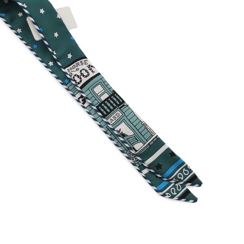 エルメス スカーフ ツイリー ドール キャンディ エルメス パリ ステーション シルク HERMES 2022秋冬