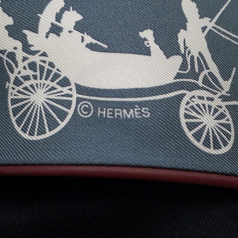 エルメス スカーフ ツイリー 車輪でめぐるパリ・ドゥ・トゥジュール HERMES シルク 2023年秋冬