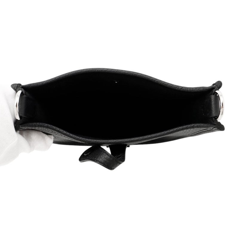 エルメス エブリンTPM 111cm アマゾン ブラック/シルバー金具 トリヨンクレマンス G刻印 黒