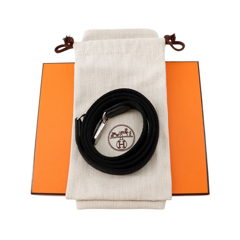 エルメス エブリンTPM 111cm アマゾン ブラック/シルバー金具 トリヨンクレマンス G刻印 黒