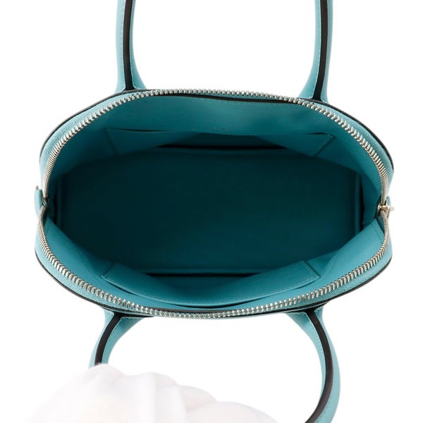 エルメス ハンドバッグ ボリード スクレ ブルーサンシール/シルバー金具 スイフト T刻印