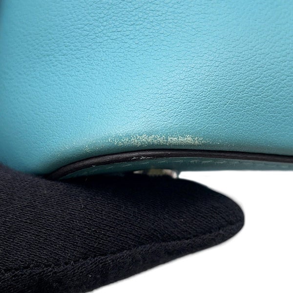 エルメス ハンドバッグ ボリード スクレ ブルーサンシール/シルバー金具 スイフト T刻印