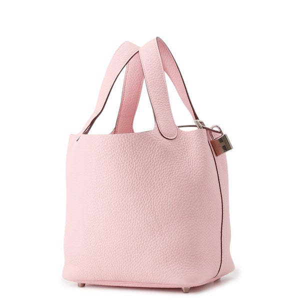 エルメス ハンドバッグ ピコタンロックPM ローズサクラ/シルバー金具 トリヨンクレマンス U刻印