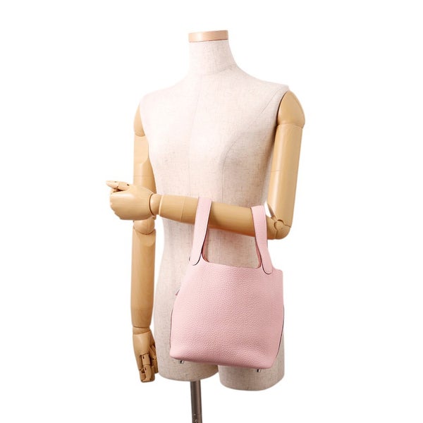 エルメス ハンドバッグ ピコタンロックPM ローズサクラ/シルバー金具 トリヨンクレマンス U刻印