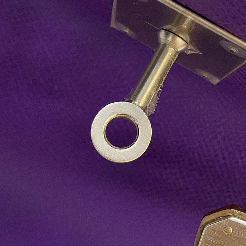 エルメス バーキン35 ウルトラバイオレット/エトゥープ/マットシルバー金具 ヴォーエプソン □P刻印 SPO