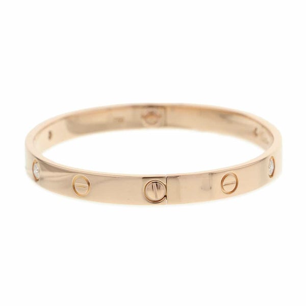 カルティエ ブレスレット ラブブレス ダイヤモンド 4P K18PGピンクゴールド サイズ18 B6036018 Cartier LOVEブレスレット バングル