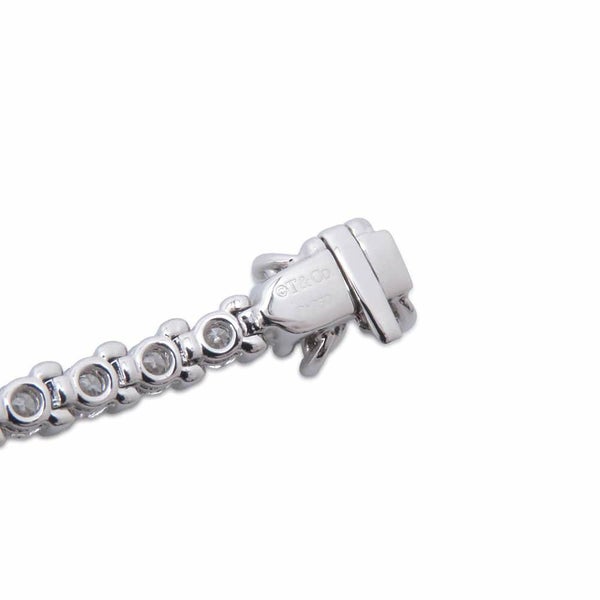 ティファニー ブレスレット ビクトリア ダイヤモンド ライン ブレスレット ダイヤモンド Pt950プラチナ Tiffany&Co. ジュエリー