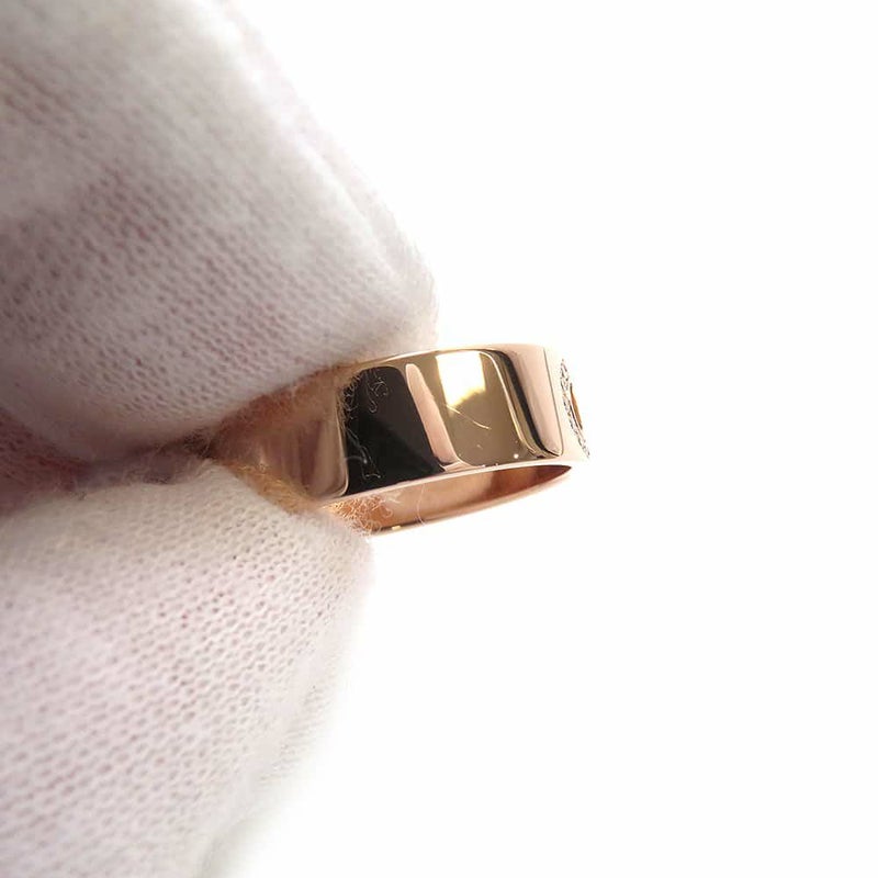 エルメス リング H・ダンクル PM ダイヤモンド 27P 計0.07ct K18PGピンクゴールド サイズ52 指輪 ジュエリー