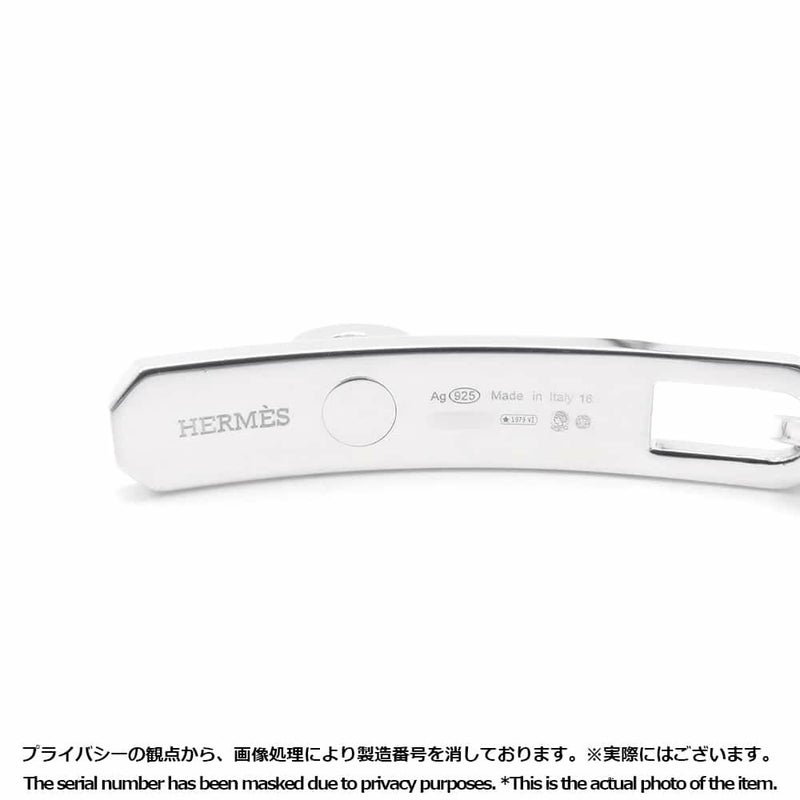 エルメス ブレスレット ケリー シェーヌ シンプルトゥール チェーン SV925シルバー サイズ16 HERMES ジュエリー