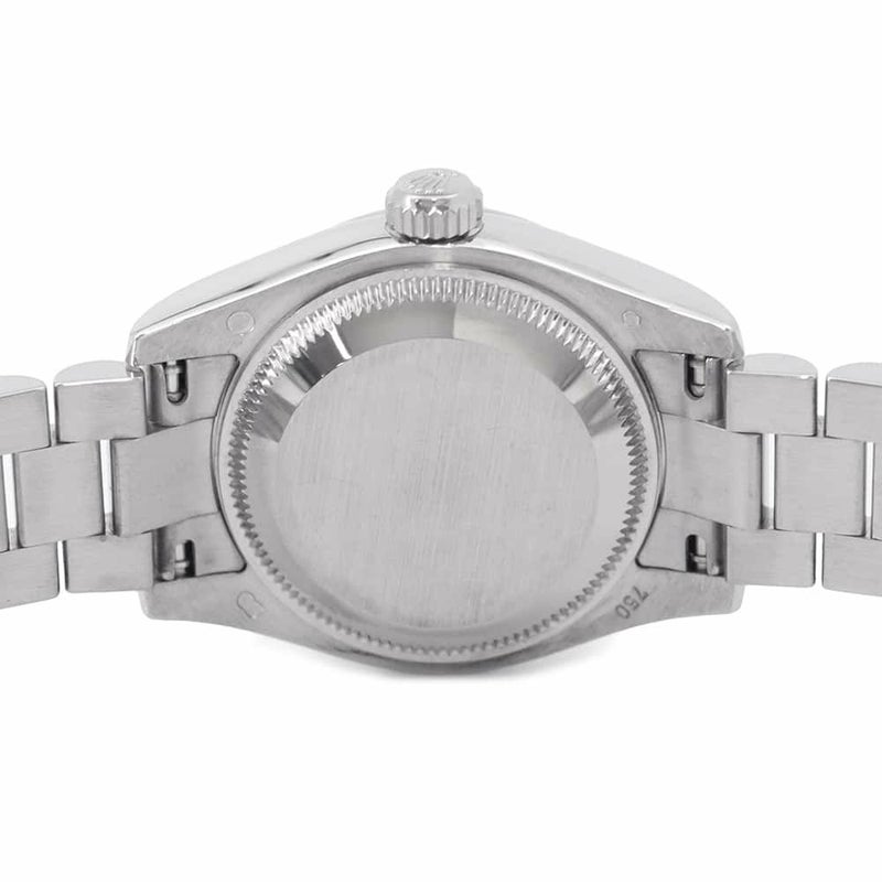 ロレックス デイトジャスト K18WG 松坂屋400周年記念モデル 179179NG ホワイトマザーオブパール/9PD/1Pサファイア文字盤