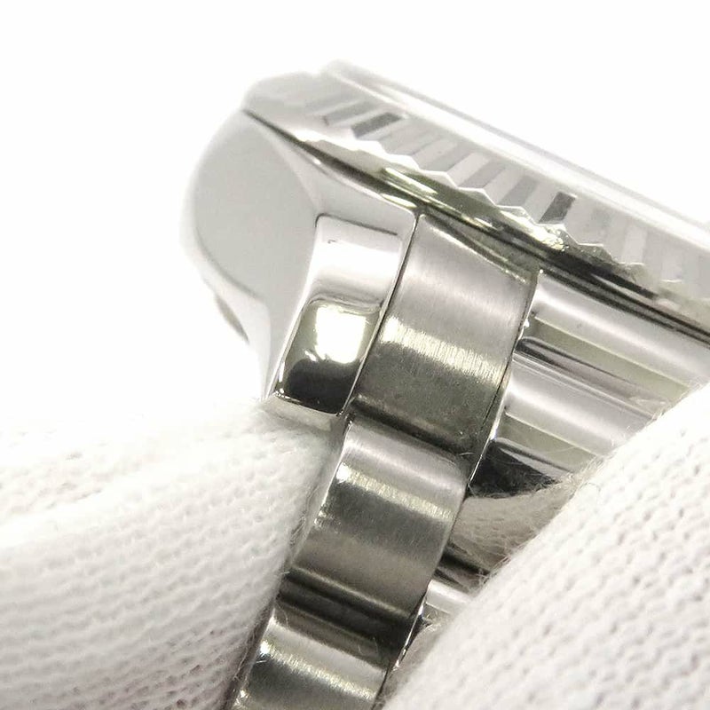 ロレックス デイトジャスト K18WG 松坂屋400周年記念モデル 179179NG ホワイトマザーオブパール/9PD/1Pサファイア文字盤